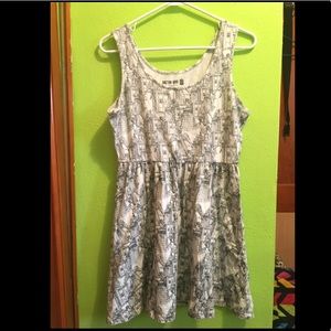 Doctor Who Skater Dress L